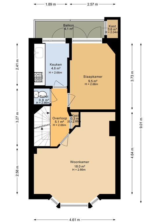 mediumsize floorplan